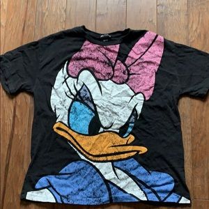 Zara Daisy Duck Disney Shirt (NEVER BEEN WORN)